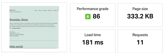 Hostinger Review Speed Test