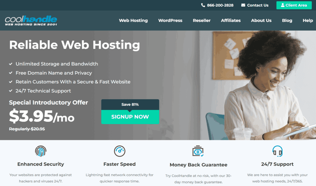 CoolHandle Hosting Review