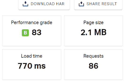 WPX Speed Test Hosting