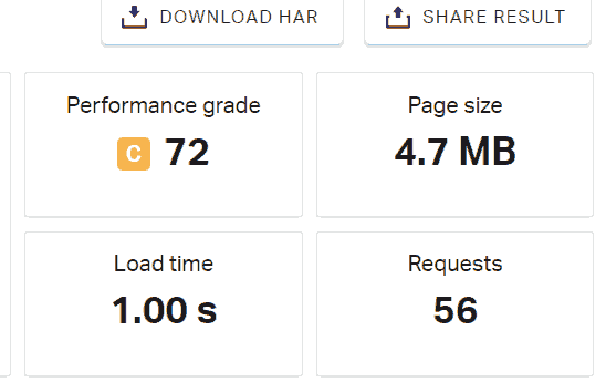 MochaHost Hosting Speed Test